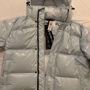 Aritzia super puff bluejacket